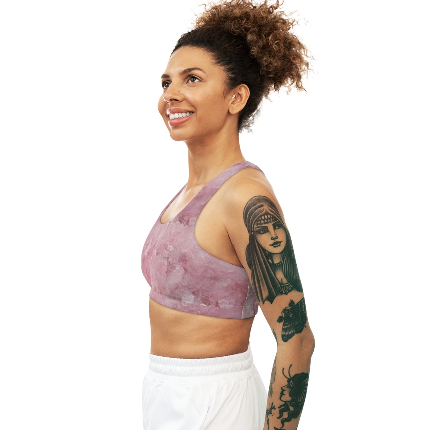 Rose Quartz Sports Bra