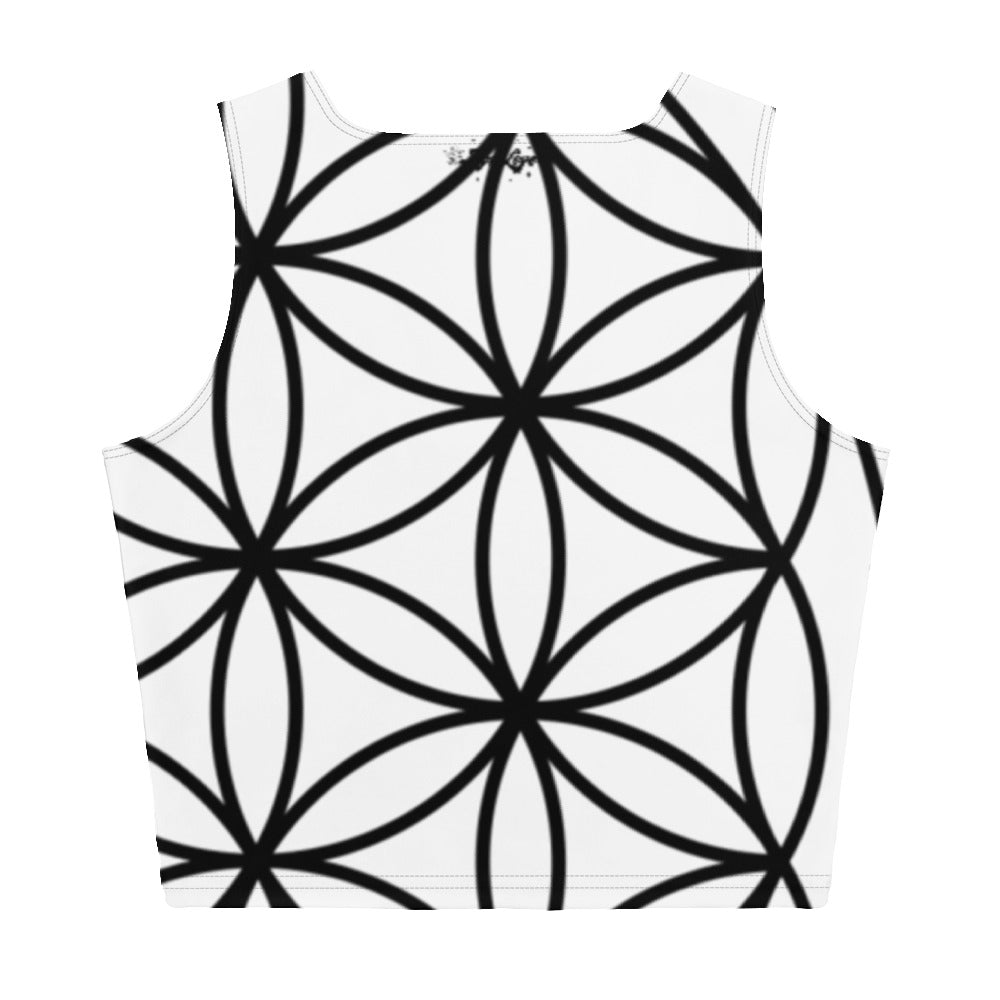 Flower of Life Crop Top