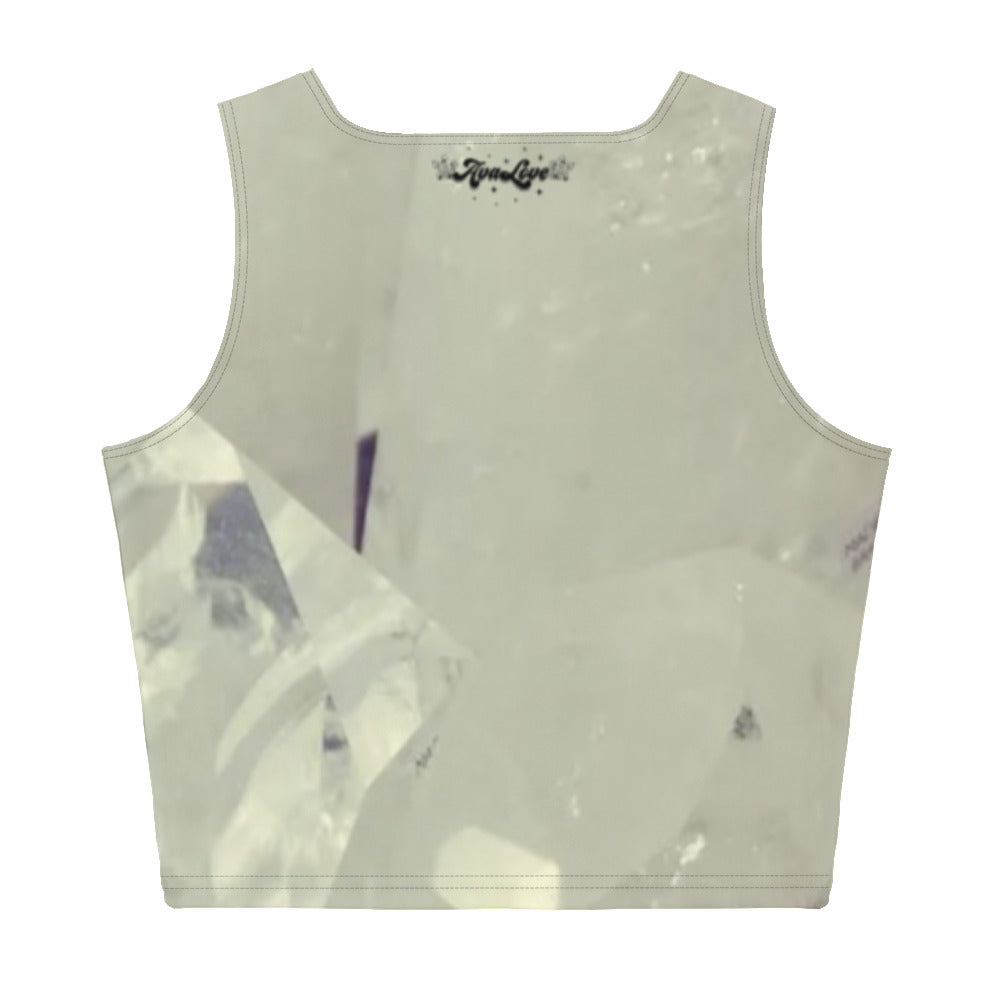 Quartz Crystal Crop Top
