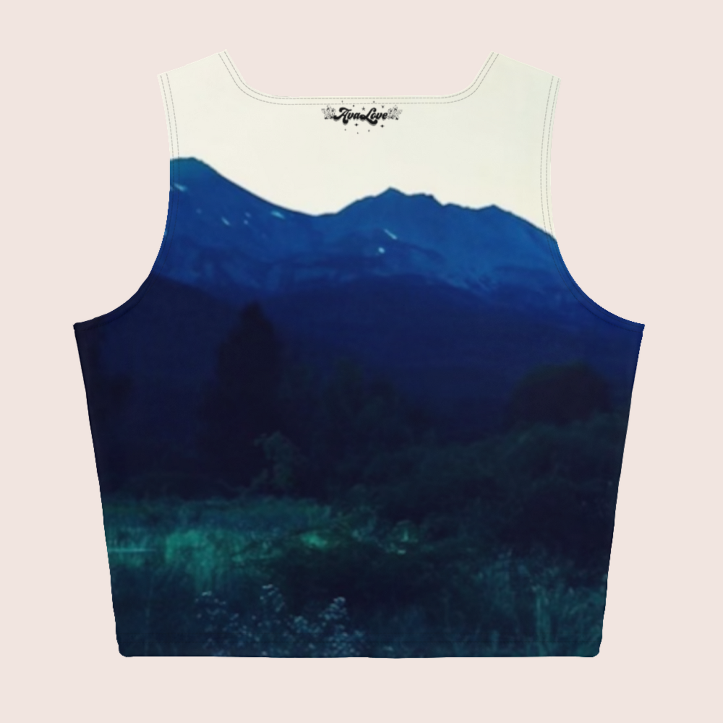 Mount Shasta Crop Top