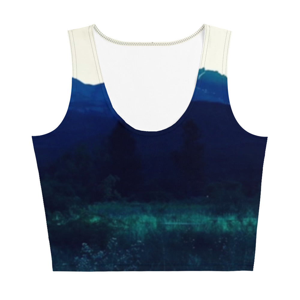 Mount Shasta Crop Top