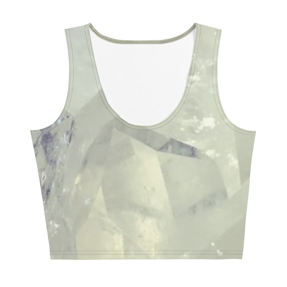 Quartz Crystal Crop Top