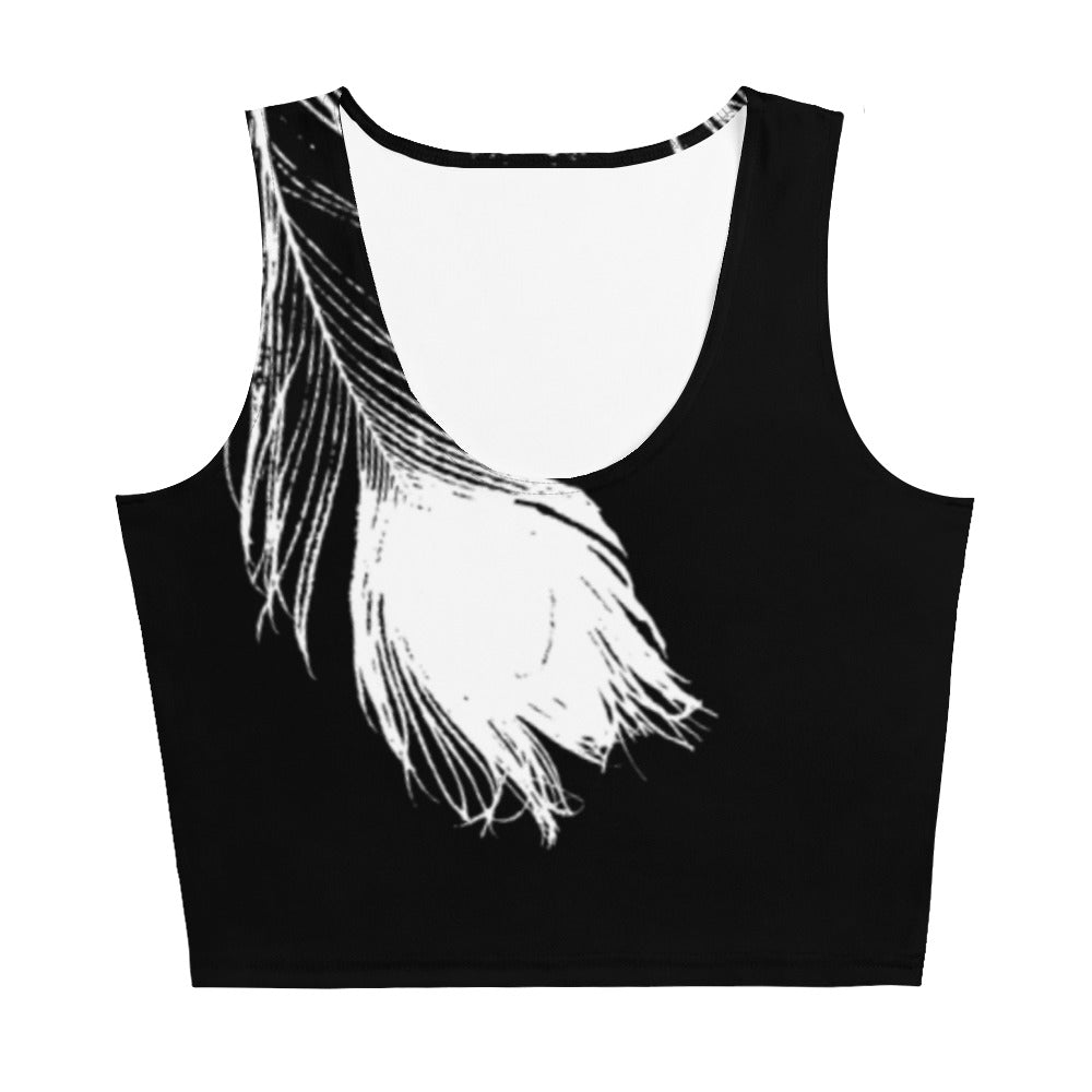 Peacock Crop Top