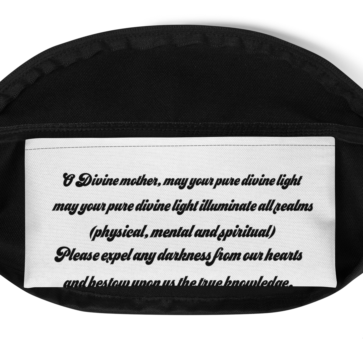 holybeing Fanny Pack with Gayatri Mantra