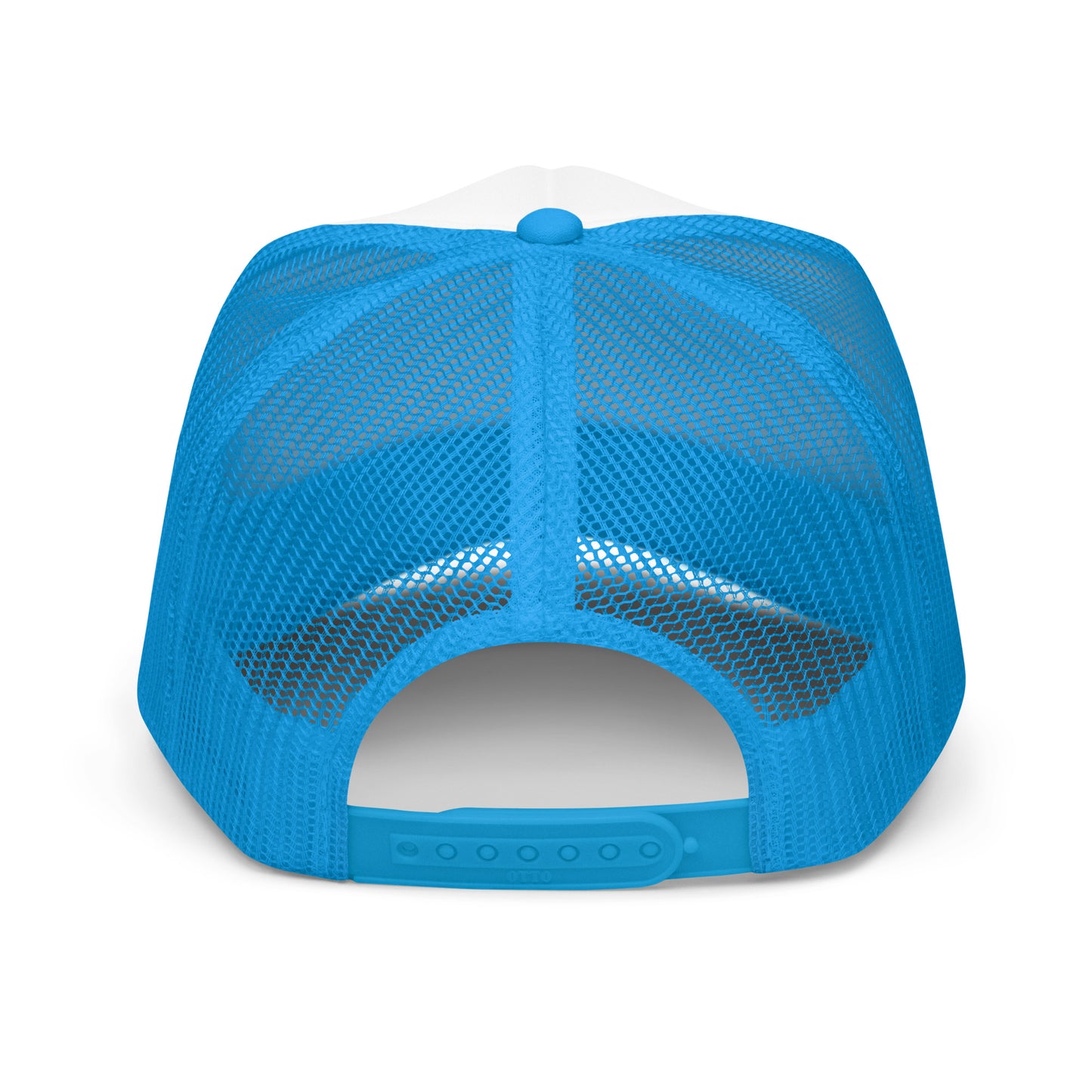 holybeing Trucker Hat Old Quotation Blue