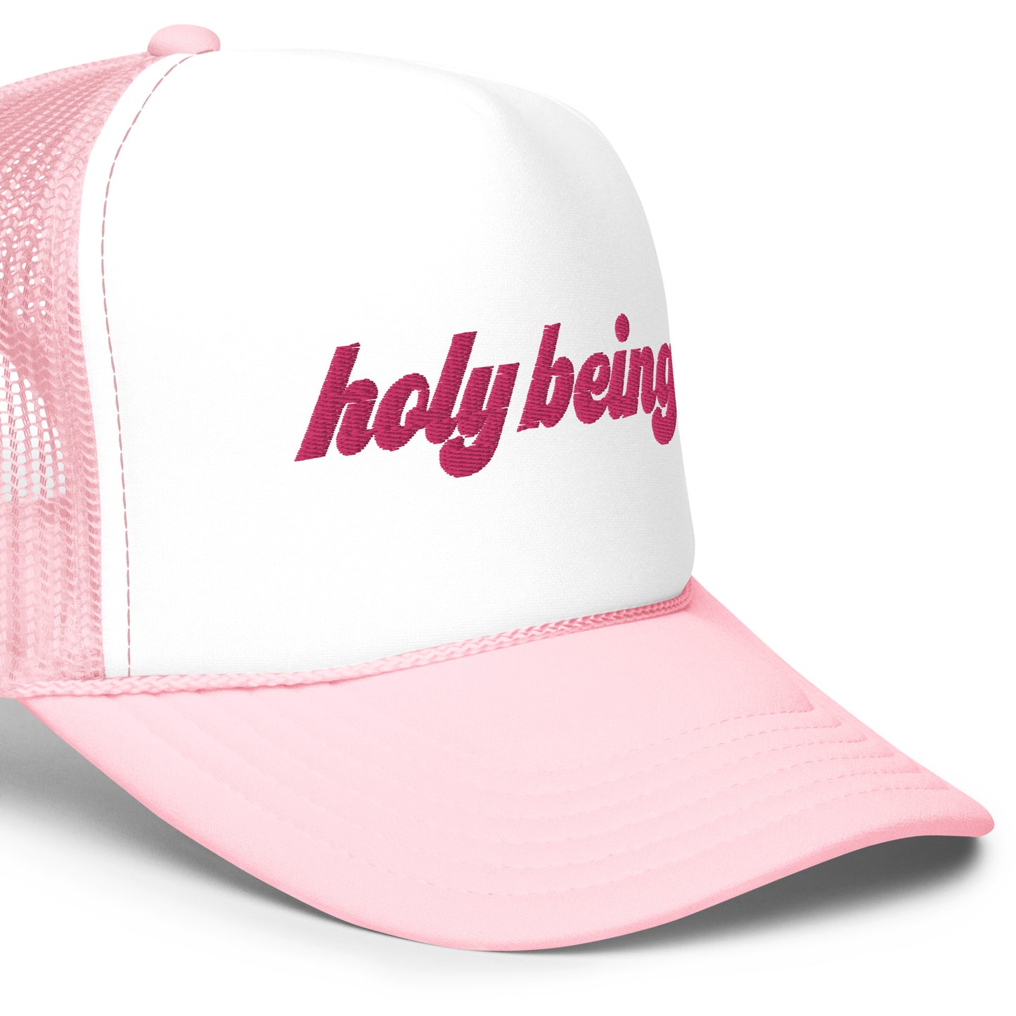 holybeing Trucker Hat Make'em Smile