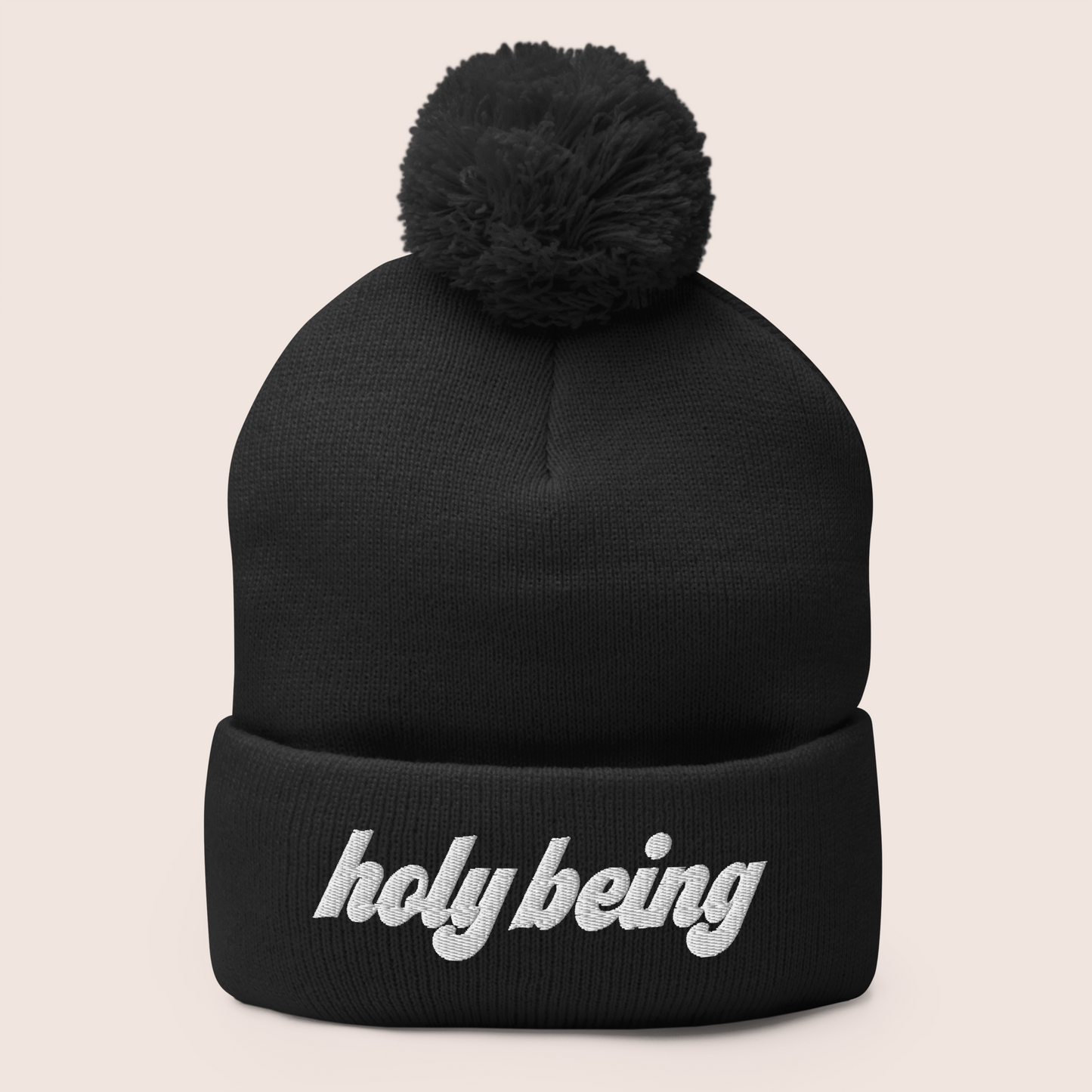 holybeing Pom-Pom Beanie Taste like Roses