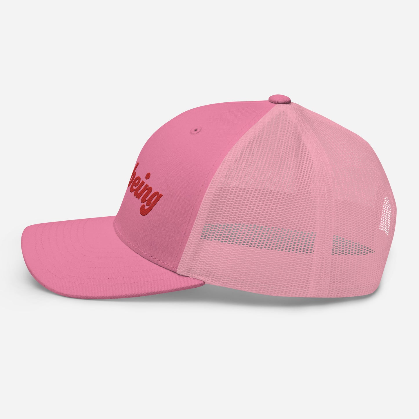 Trucker Cap Weekend at the Park Pink