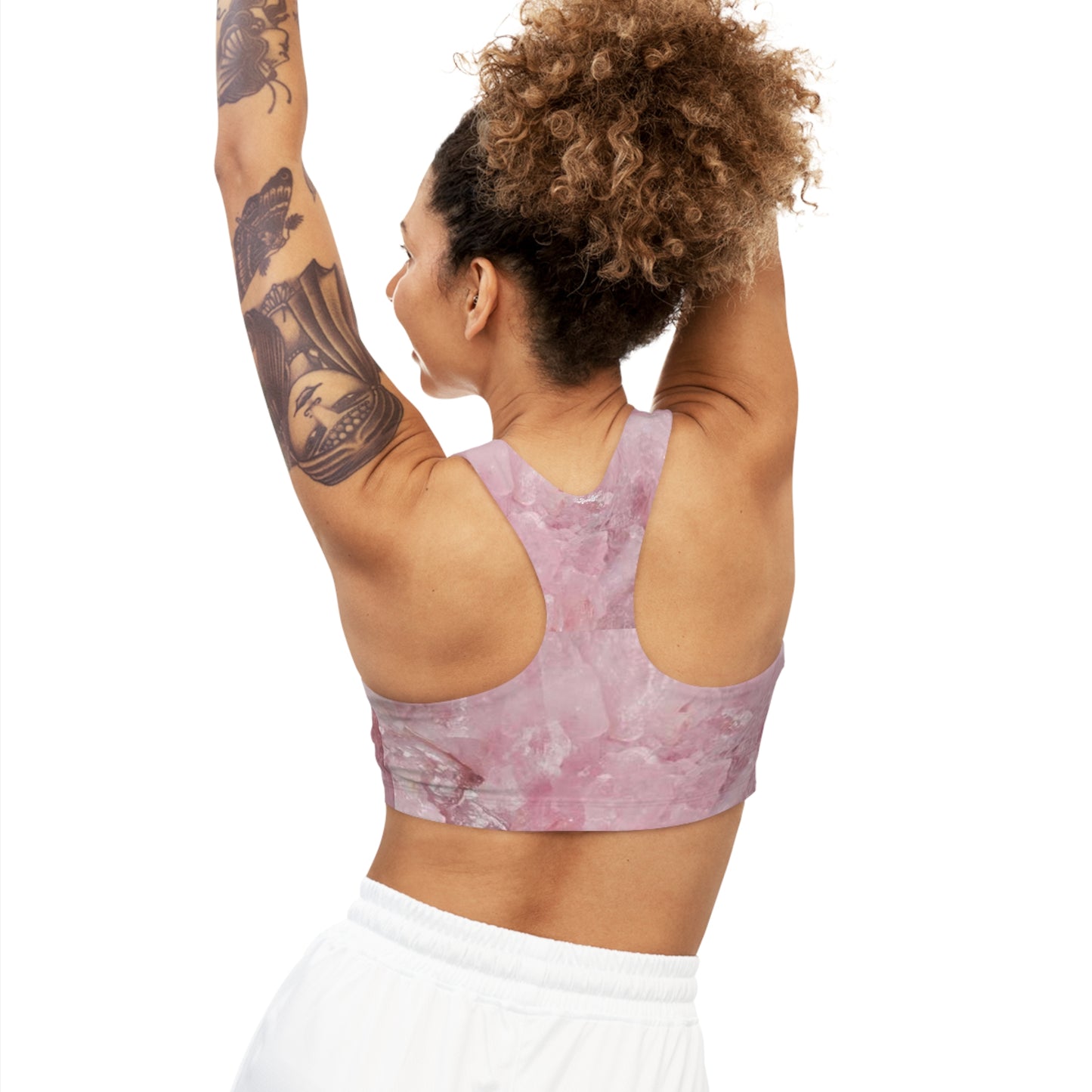 Rose Quartz Sports Bra